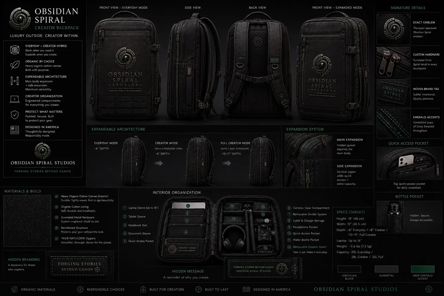 CREATOR BACKPACK